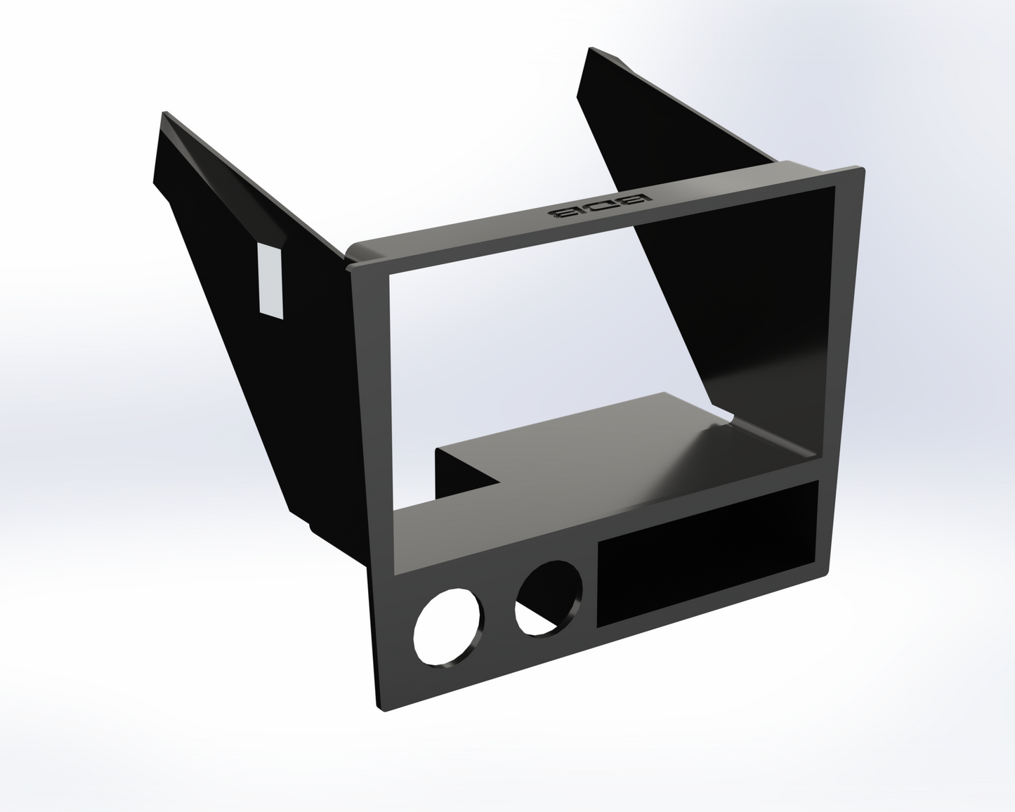Volvo 940 Double Din facia with pocket